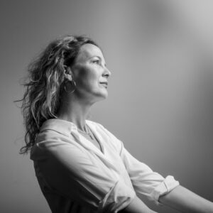Studio profile portrait, soft lighting, Lisbon