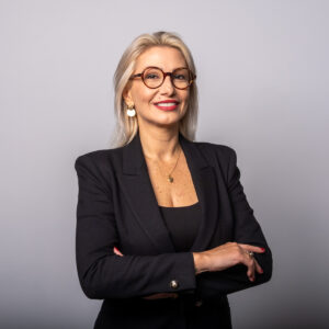 Professional corporate portrait in a studio in Lisbon